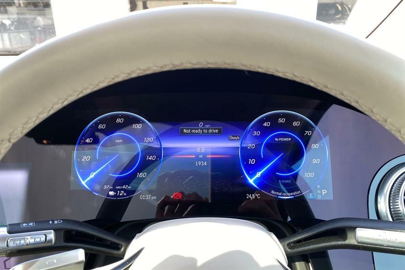 Mercedes-Benz EQS 580 4M 400Kw Business Class 118Kwh Silver #6