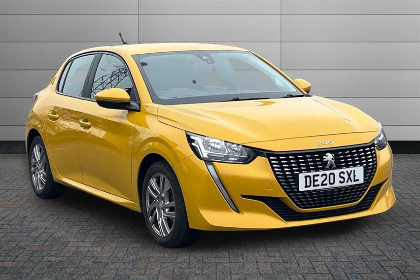 Peugeot 208 1.2 Puretech Active Yellow