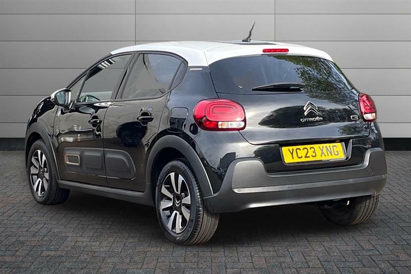 Citroen C3 1.2 Puretech 110 C-series Edition Eat6 YC23XNG Black #3