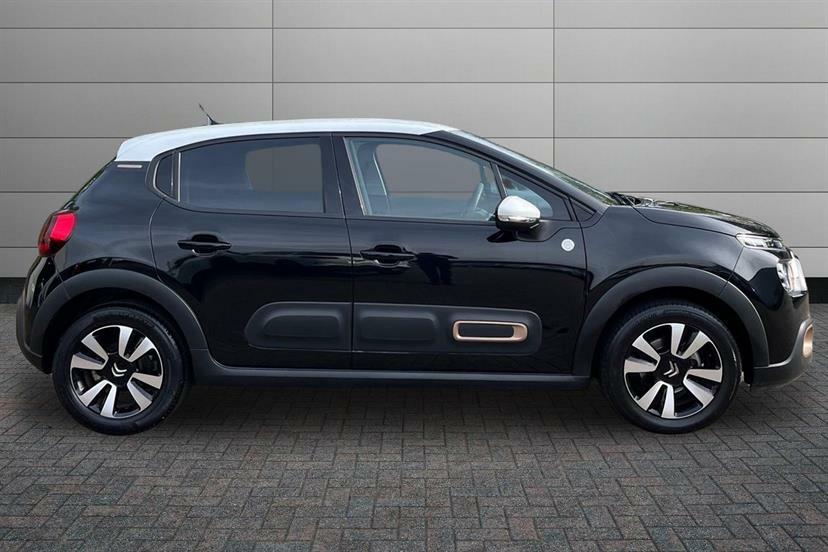 Citroen C3 1.2 Puretech 110 C-series Edition Eat6 YC23XNG Black #4