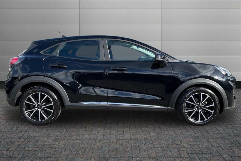 Ford Puma 1.0 Ecoboost Hybrid Mhev Titanium Dct YP73CHF Black #4