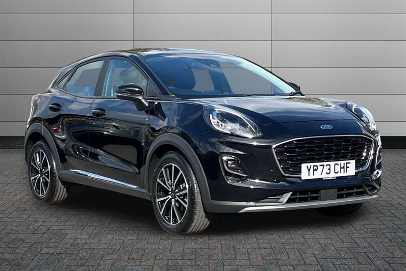 Ford Puma 1.0 Ecoboost Hybrid Mhev Titanium Dct Black