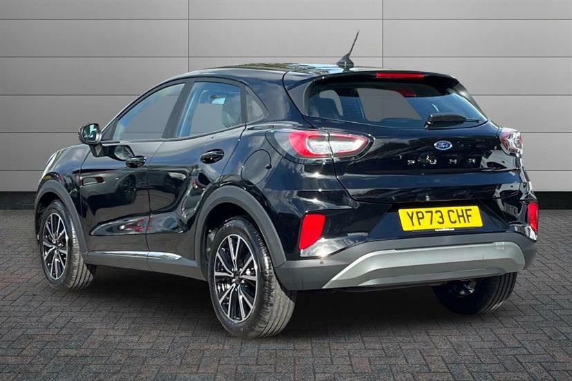 Ford Puma 1.0 Ecoboost Hybrid Mhev Titanium Dct YP73CHF Black #3