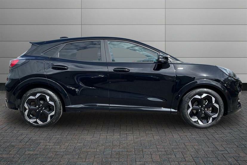Ford Puma 1.0 Ecoboost Hybrid Mhev St-line X EA74HKT Black #4