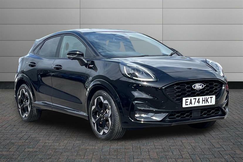 Ford Puma 1.0 Ecoboost Hybrid Mhev St-line X Black