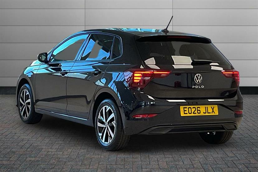Volkswagen Polo 1.0 Tsi Match Dsg EO26JLX Black #3