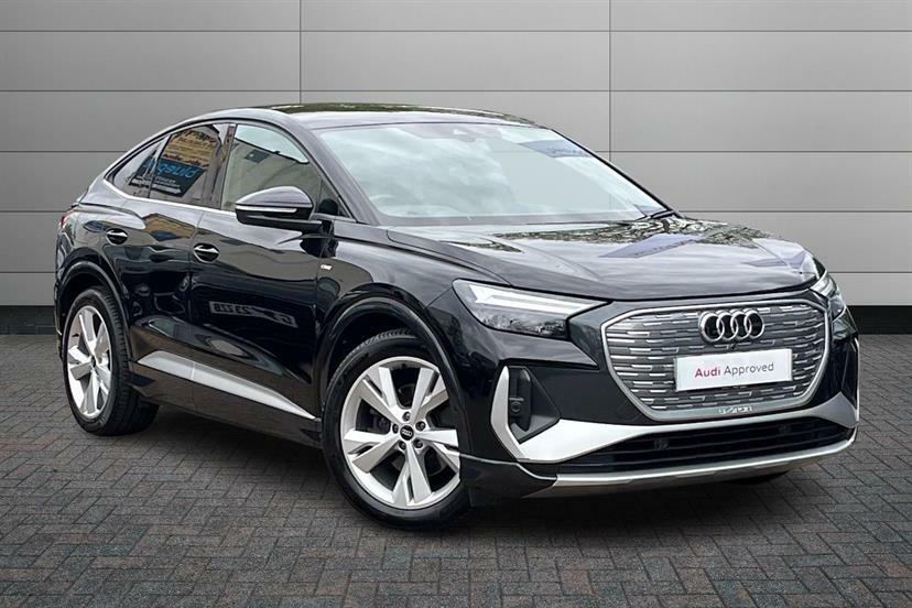 Audi Q4 E Tron 125Kw 35 55Kwh S Line Cs Black