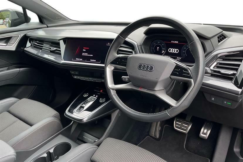 Audi Q4 E Tron 125Kw 35 55Kwh S Line Cs LO72BZV Black #6