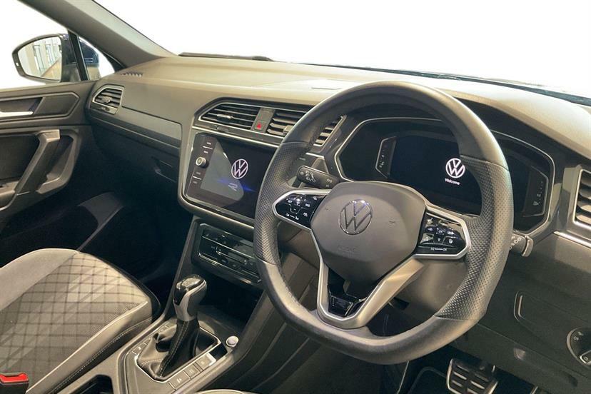 Volkswagen Tiguan Allspace 2.0 Tdi R-line Dsg KW24YKL Blue #6