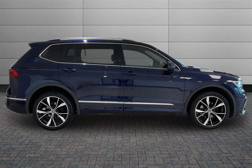 Volkswagen Tiguan Allspace 2.0 Tdi R-line Dsg KW24YKL Blue #4