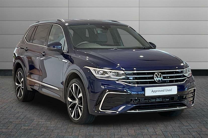 Volkswagen Tiguan Allspace 2.0 Tdi R-line Dsg Blue