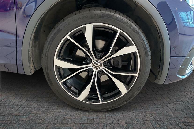 Volkswagen Tiguan Allspace 2.0 Tdi R-line Dsg KW24YKL Blue #5