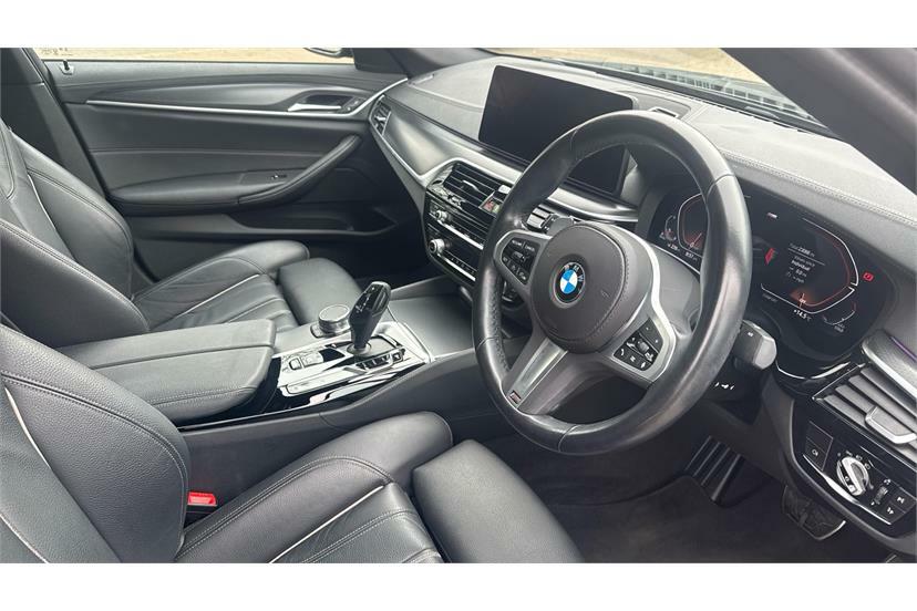 BMW 5 Series 530D Xdrive Mht M Sport Black #6