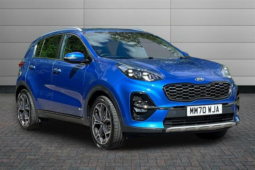 Kia Sportage 1.6 Crdi 48V Isg Gt-line Dct Awd Blue