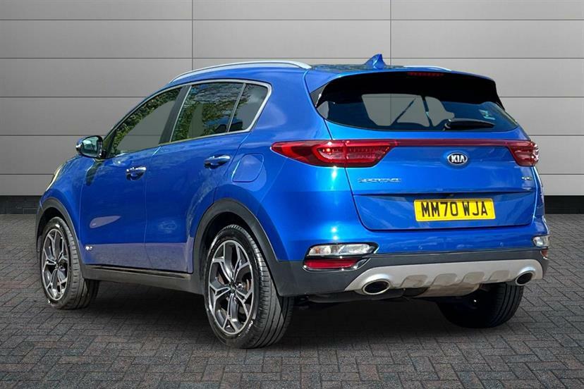 Kia Sportage 1.6 Crdi 48V Isg Gt-line Dct Awd Blue #3