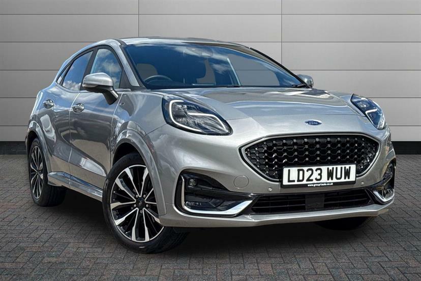 Ford Puma 1.0 Ecoboost Hybrid Mhev 155 St-line Vignale Silver
