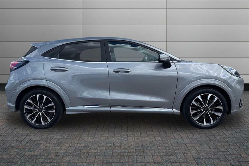 Ford Puma 1.0 Ecoboost Hybrid Mhev 155 St-line Vignale LD23WUW Silver #4