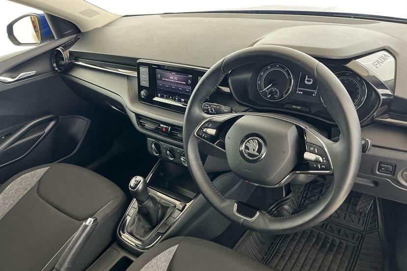 Skoda Fabia 1.0 Tsi Se Comfort AP23WFL Blue #6