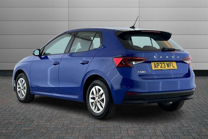 Skoda Fabia 1.0 Tsi Se Comfort AP23WFL Blue #3