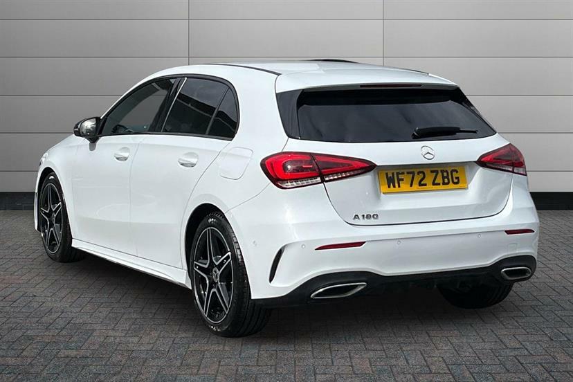 Mercedes-Benz A Class A180 Amg Line Executive WF72ZBG White #2