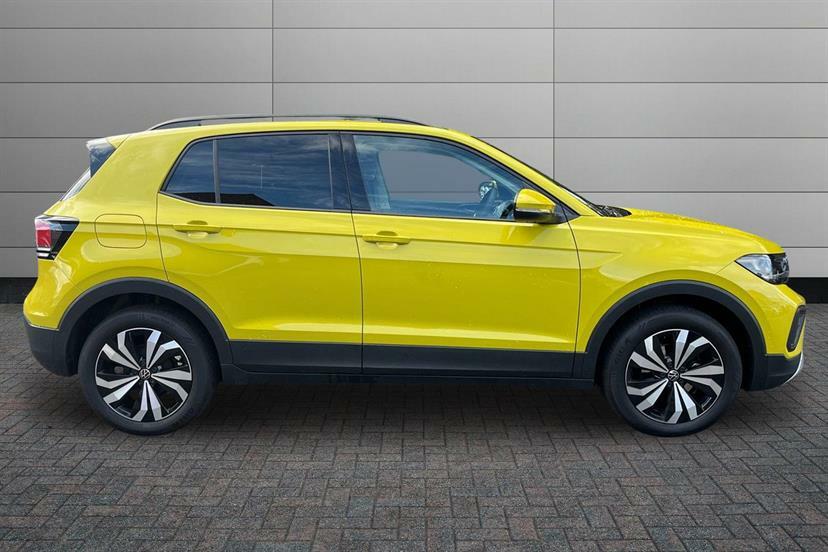 Volkswagen T-Cross 1.0 Tsi Match MV26FNP Yellow #4