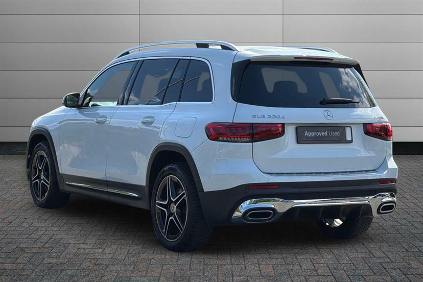 Mercedes-Benz GLB Class 220D 4Matic Amg Line Premium 8G-tronic SN23VKX White #2