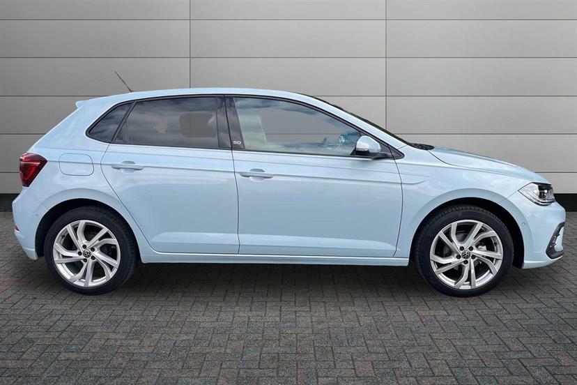 Volkswagen Polo 1.0 Tsi Edition 50 MV26FNH Blue #4