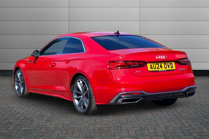 Audi A5 40 Tdi 204 Quattro S Line S Tronic Tech Pack AU24OVD Red #3