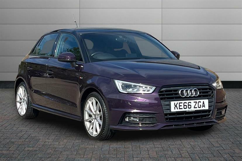 Audi A1 1.4 Tfsi S Line S Tronic Purple