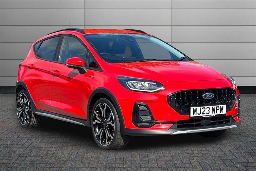 Ford Fiesta 1.0 Ecoboost Hbd Mhev 125 Active X Red