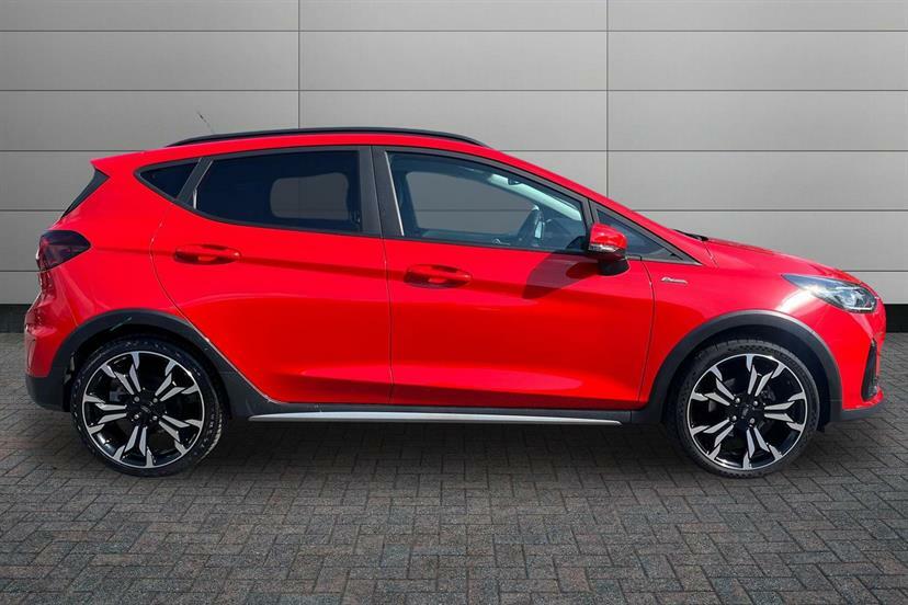 Ford Fiesta 1.0 Ecoboost Hbd Mhev 125 Active X MJ23WPM Red #4