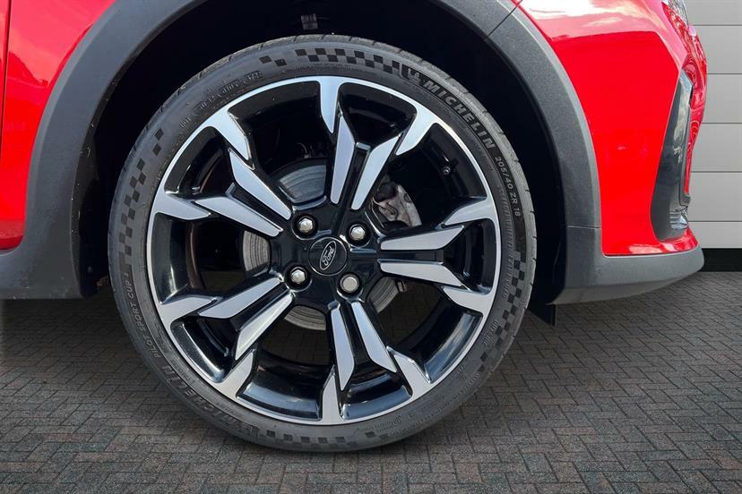 Ford Fiesta 1.0 Ecoboost Hbd Mhev 125 Active X MJ23WPM Red #5