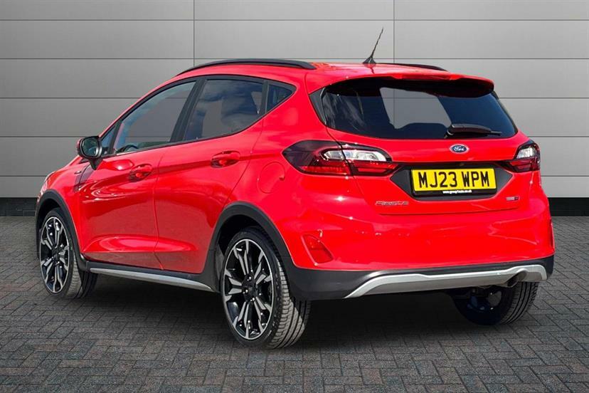 Ford Fiesta 1.0 Ecoboost Hbd Mhev 125 Active X MJ23WPM Red #3
