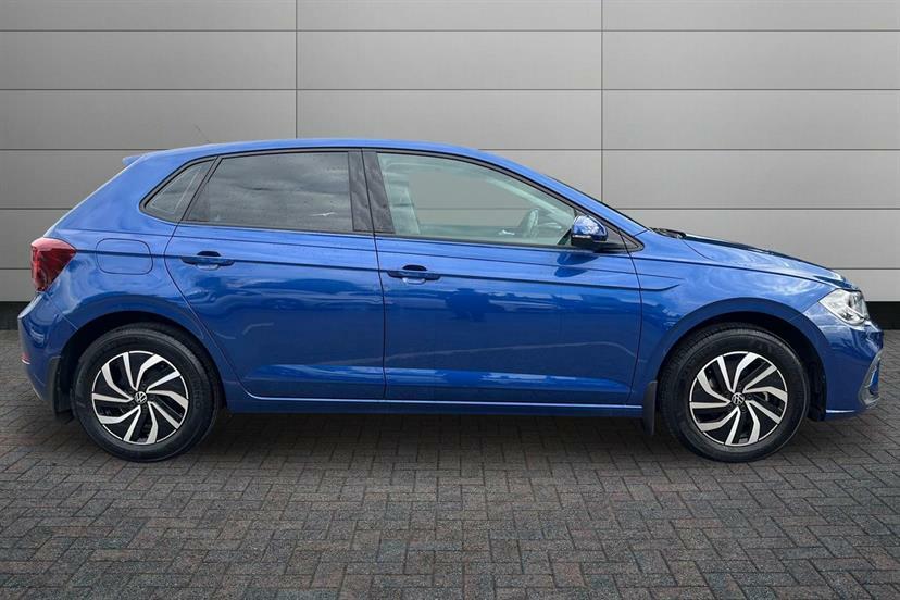 Volkswagen Polo 1.0 Tsi Life Dsg KF24OHV Blue #4