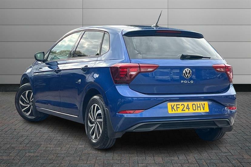 Volkswagen Polo 1.0 Tsi Life Dsg KF24OHV Blue #3