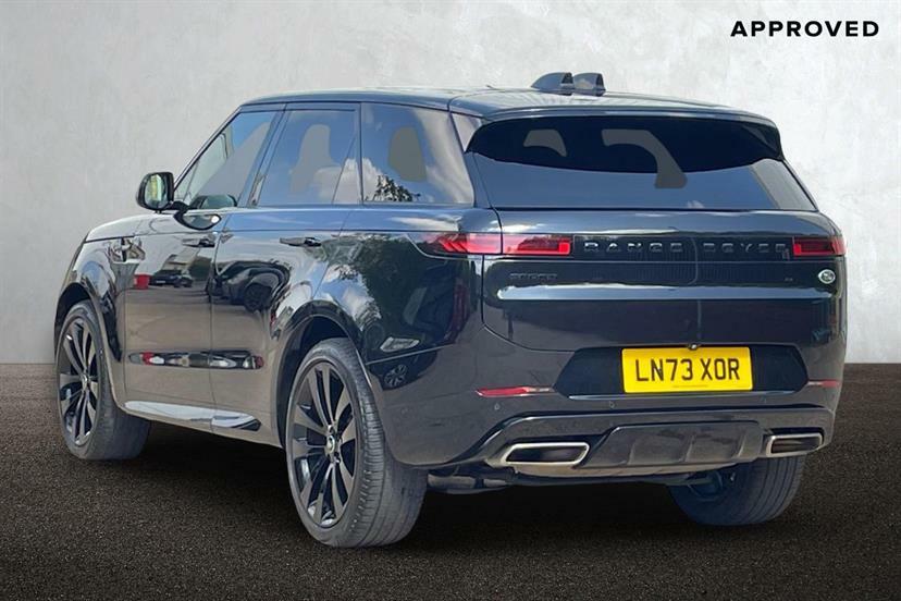 Land Rover Range Rover Sport 3.0 P400 Dynamic Se LN73XOR Black #2