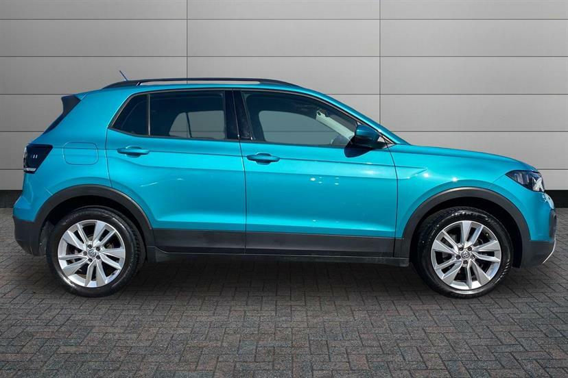 Volkswagen T-Cross 1.0 Tsi 115 Se MW69MLO Blue #4