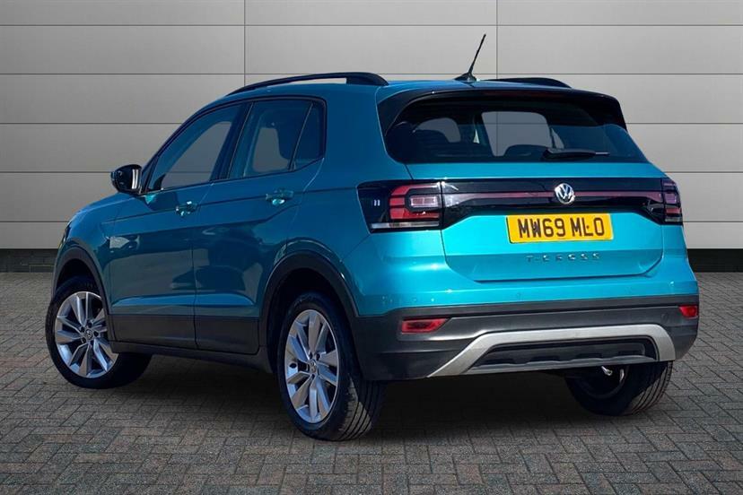 Volkswagen T-Cross 1.0 Tsi 115 Se MW69MLO Blue #3