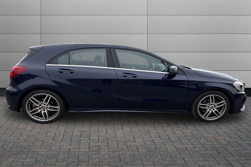 Mercedes-Benz A Class A180d Amg Line Premium Blue #3