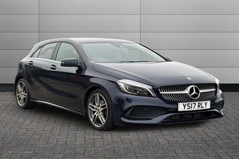 Mercedes-Benz A Class A180d Amg Line Premium Blue