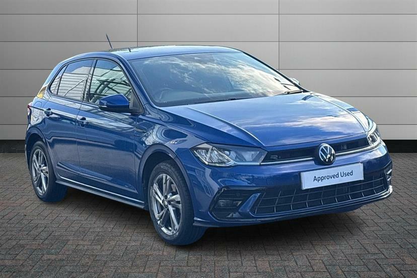 Volkswagen Polo 1.0 Tsi 110 R-line Dsg Blue