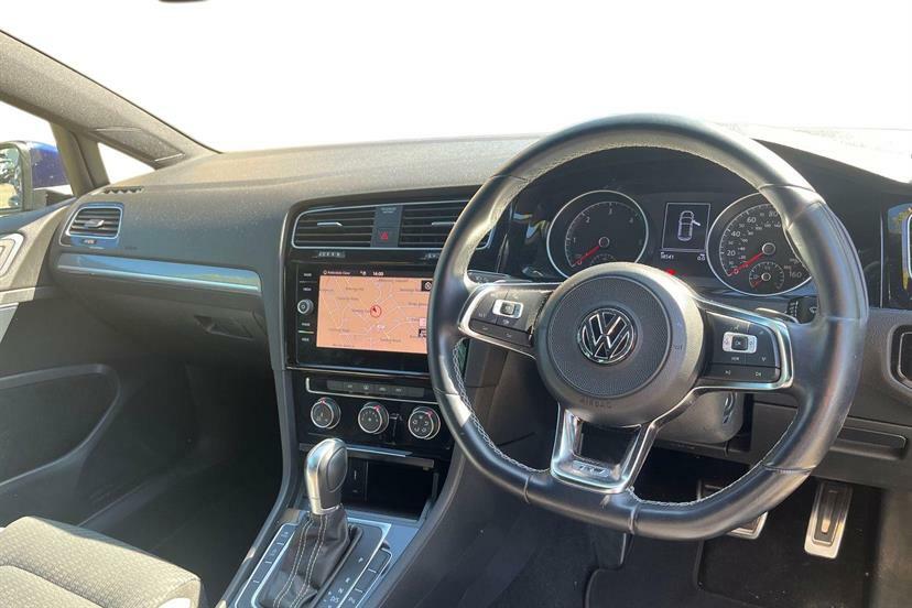 Volkswagen Golf 2.0 Tdi R-line Dsg DC19YJP Blue #6