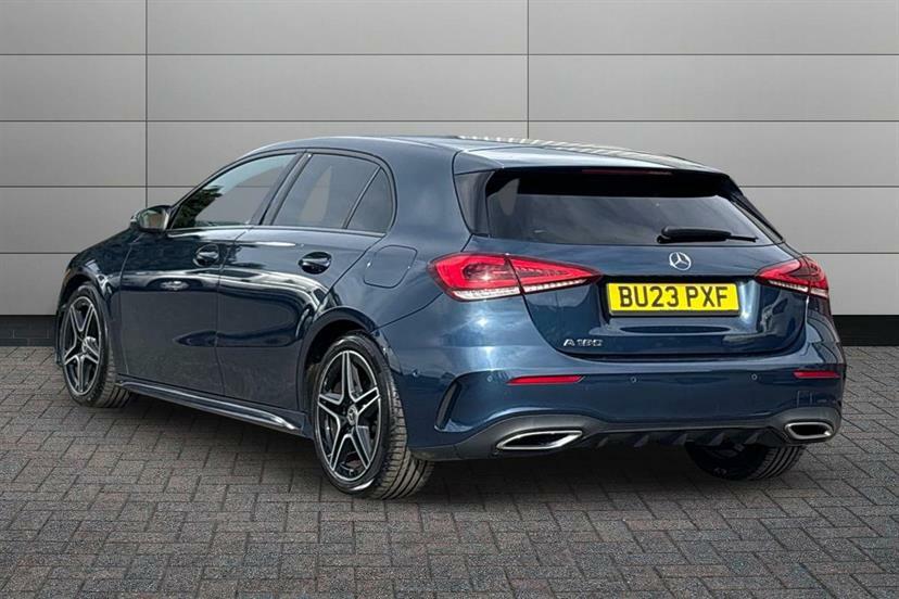 Mercedes-Benz A Class A180 Amg Line Executive BU23PXF Blue #2