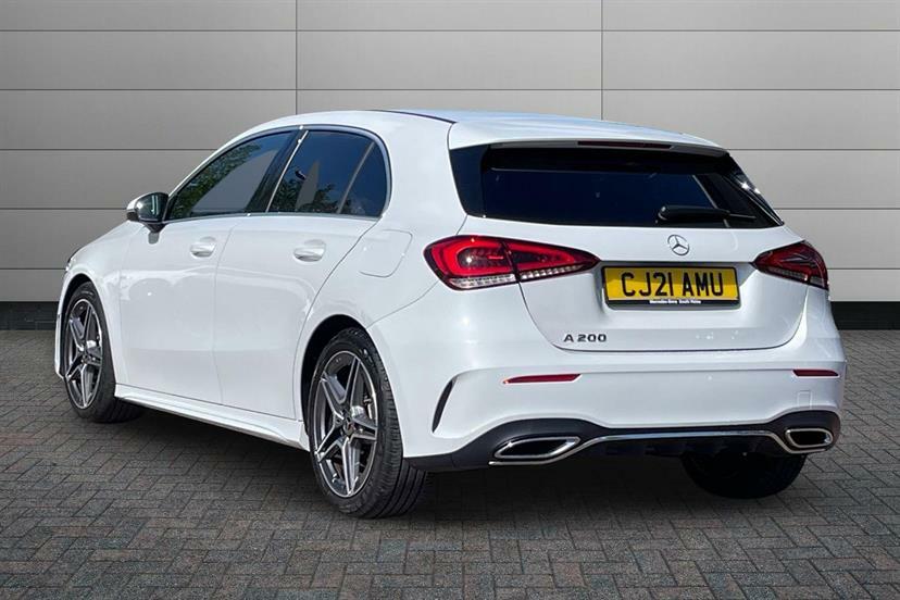 Mercedes-Benz A Class A200 Amg Line White #2