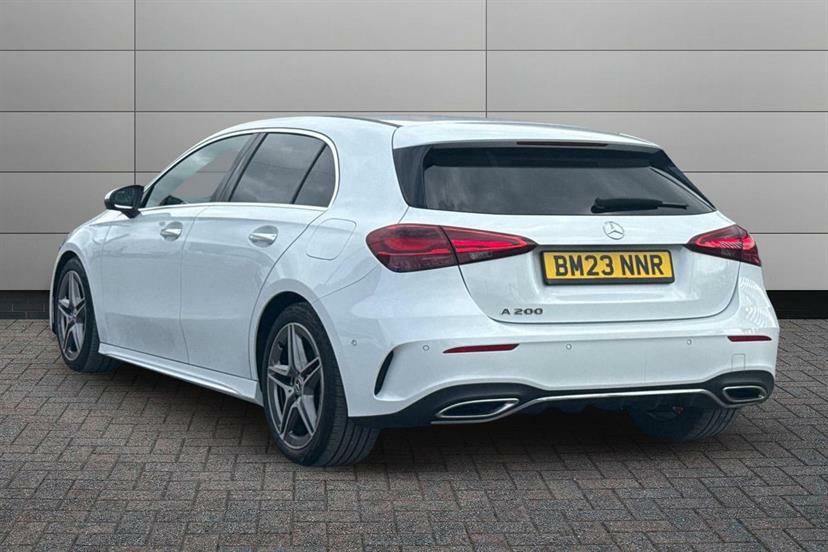 Mercedes-Benz A Class A200 Amg Line Executive BM23NNR White #2