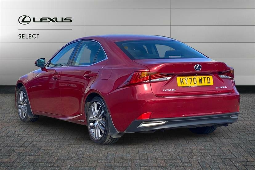 Lexus IS 300H Cvt Red #3