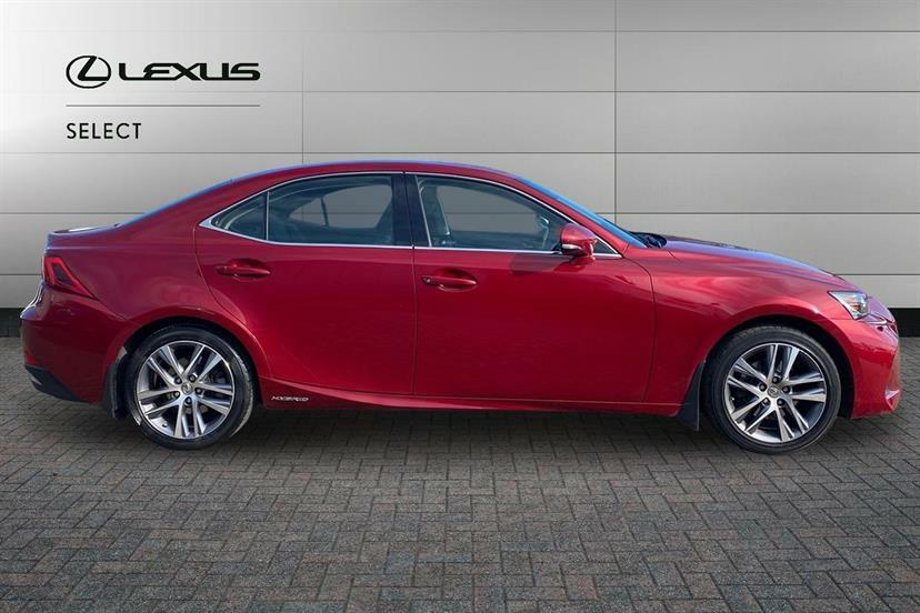 Lexus IS 300H Cvt Red #4
