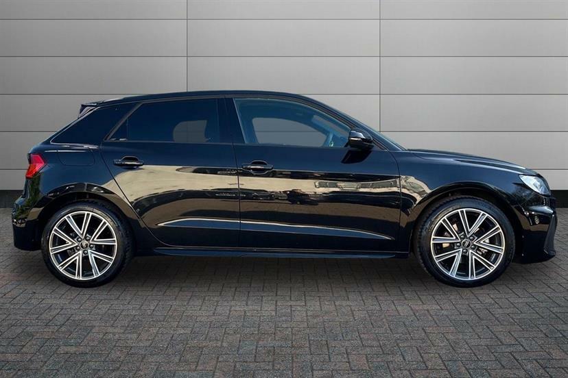 Audi A1 30 Tfsi S Line S Tronic Tech Pack LO24HLV Black #4