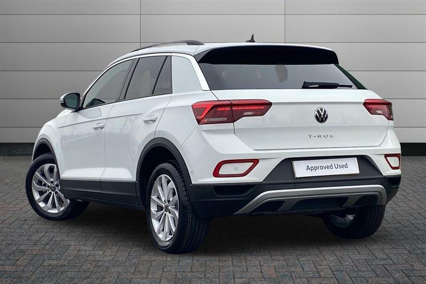 Volkswagen T-Roc 1.5 Tsi Match WG75FOA White #3
