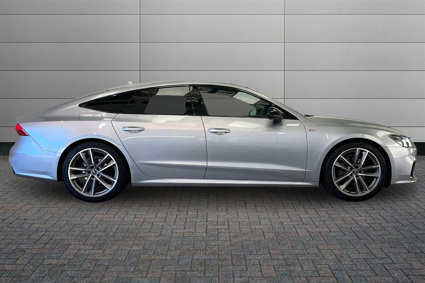 Audi A7 40 Tdi Quattro Black Edition S Tronic EJ21LVW Silver #4